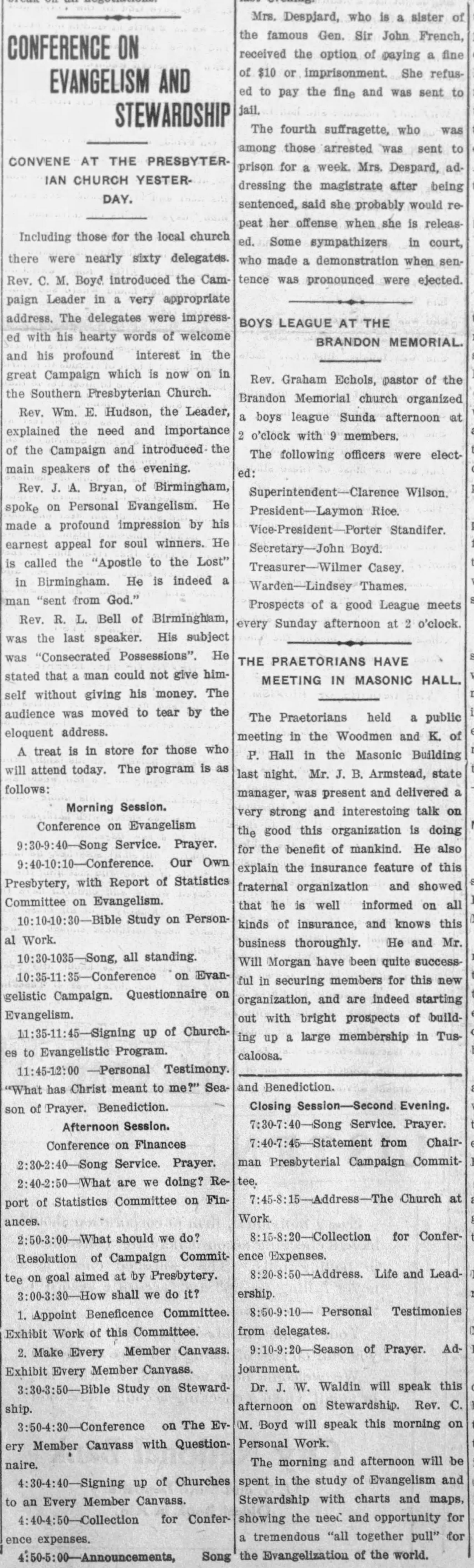 Conference on Evangelism